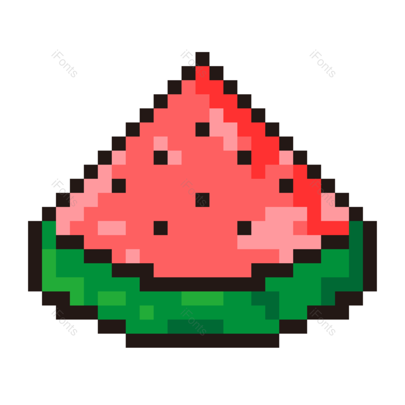 装饰图片,西瓜元素,图标PNG,夏天免抠素材